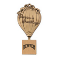 Stock Balloon Ornament w/Screened Charm